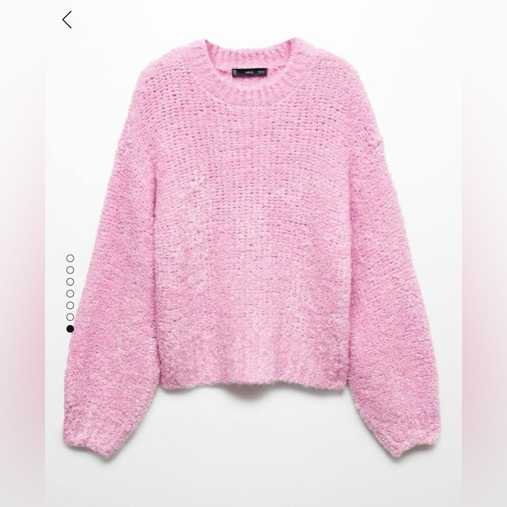 Mango pink sweater